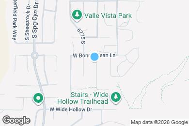 Map image of the property - 14628 S Sky Bird Dr
