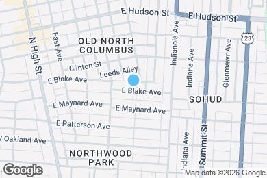 Map image of the property - 206 E Blake Ave