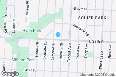 Map image of the property - 912-914 E 39th St