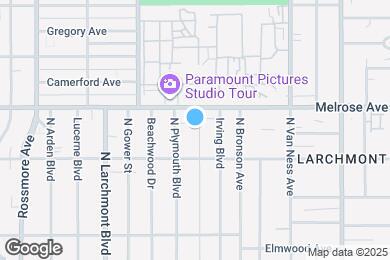 Map image of the property - 635 N Windsor Blvd