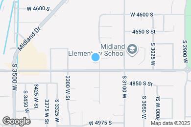Map image of the property - 4779 S 3200 W