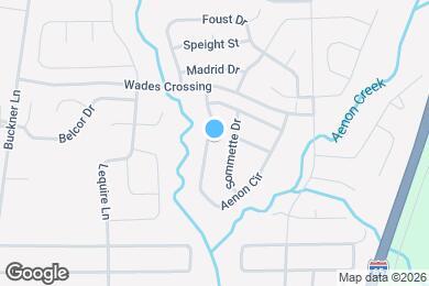 Map image of the property - 1017 Aenon Cir