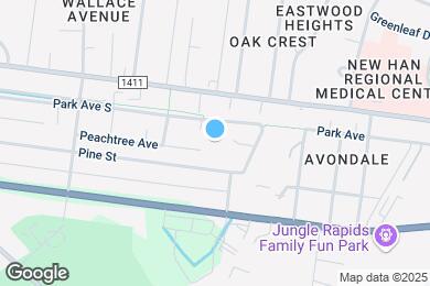 Map image of the property - 5069 Peachtree Ave
