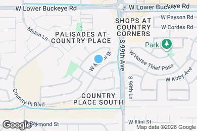 Map image of the property - 10025 W Miami St