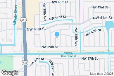 Map image of the property - 3962 NW 36th Way