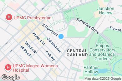 Map image of the property - 326 S Bouquet St