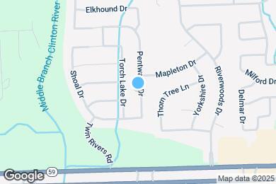 Map image of the property - 45431 Pentwater
