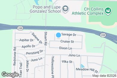 Map image of the property - 825 Cruise St