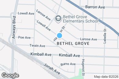 Map image of the property - 2461 Lowell Ave