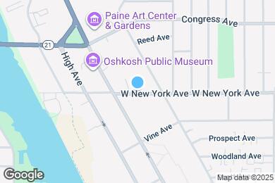 Map image of the property - 1436 W New York Ave