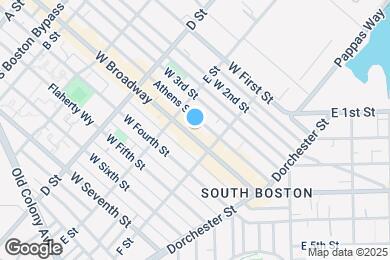 Map image of the property - 394 W Broadway