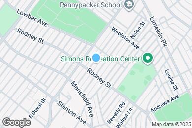Map image of the property - 1624 E Mayland St