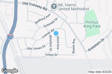 Map image of the property - 1529 Buford Ave