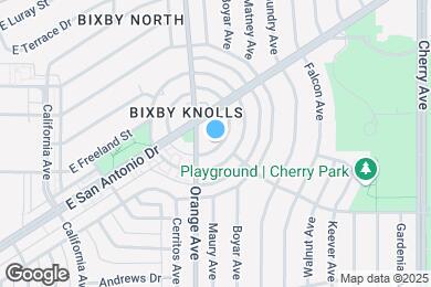 Map image of the property - Bixby Knolls