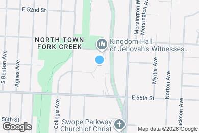 Map image of the property - 3473 E 54 St