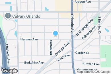 Map image of the property - 1331 Harmon Ave