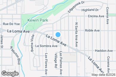 Map image of the property - 321 Las Palmas Ave