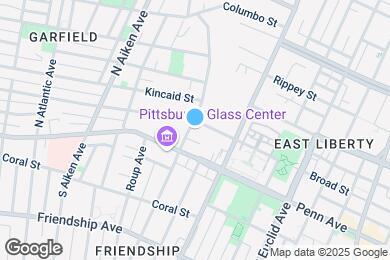 Map image of the property - 112 N Fairmount St
