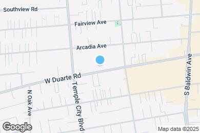 Map image of the property - 1005 W Duarte Rd