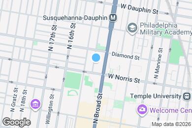 Map image of the property - 2025 N Carlisle St