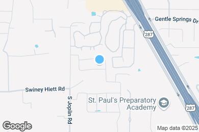 Map image of the property - 5105 Glen Meadow Dr