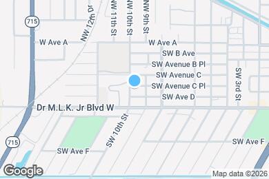 Map image of the property - 948 SW Avenue C
