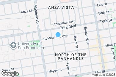 Map image of the property - 2049 Golden Gate Ave