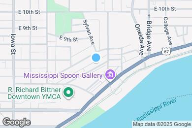 Map image of the property - 818 Charlotte St