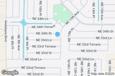 Map image of the property - 1125 NE 33rd Ln