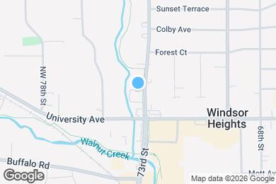 Map image of the property - Windsor Chateau Apartments