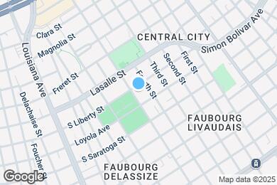 Map image of the property - 2223 Washington Ave