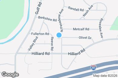 Map image of the property - 976 N Pasadena Ave