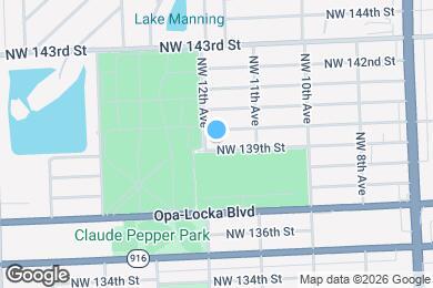 Map image of the property - 1161 NW 139th St