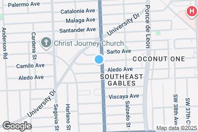 Map image of the property - 3400 S Le Jeune Rd