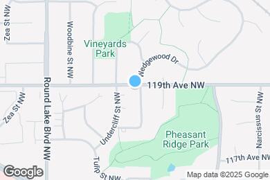 Map image of the property - 11898 Tulip St NW