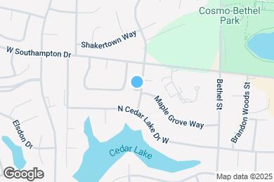 Map image of the property - 4733 Apple Tree Ln