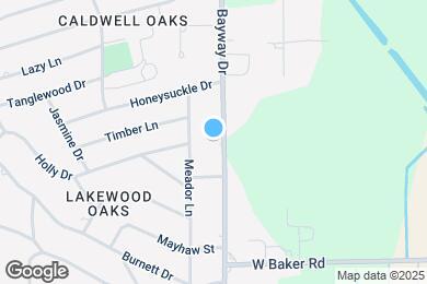 Map image of the property - 7515 Bayway Dr