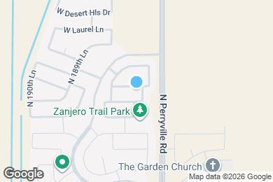 Map image of the property - 18767 W Cortez St