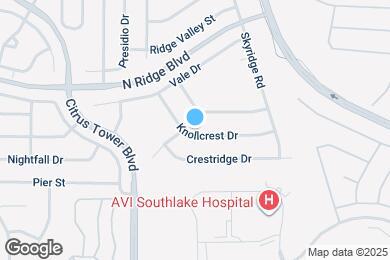 Map image of the property - 1918 Knollcrest Dr