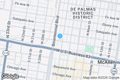 Map image of the property - 201 N 17th St
