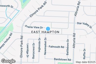 Map image of the property - 6322 Northampton Dr