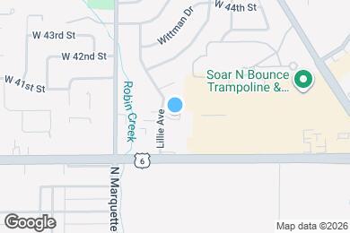 Map image of the property - 4019 Lillie Ave