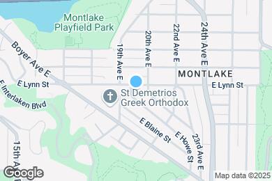 Map image of the property - 1921 E Lynn St