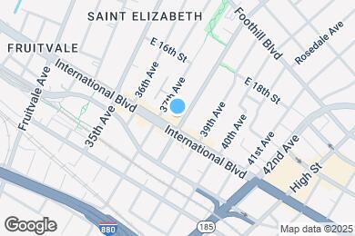 Map image of the property - 1421 38th Ave
