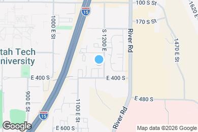 Map image of the property - 1167 E 400 S