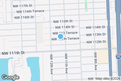 Map image of the property - 1124 NW 112th Terrace