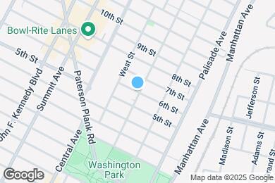 Map image of the property - 607 Bergenline Ave