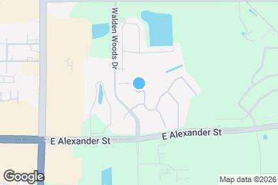 Map image of the property - 741 Ashentree Dr