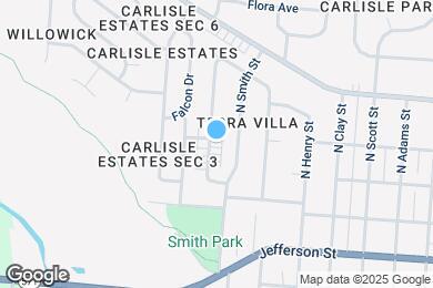Map image of the property - 134 Orth Dr