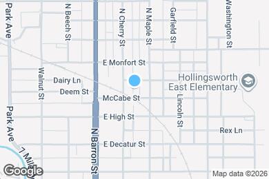 Map image of the property - 210 McCabe St